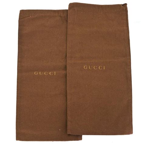 gucci dust bag brown